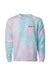 barbie-q cotton candy tie-dyed sweatshirt (Embroid