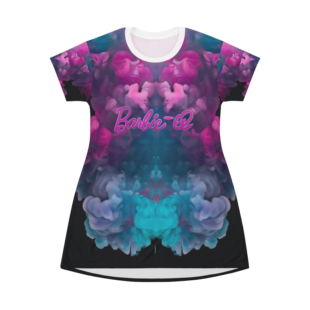 BBQ - All Over Print T-Shirt Dress