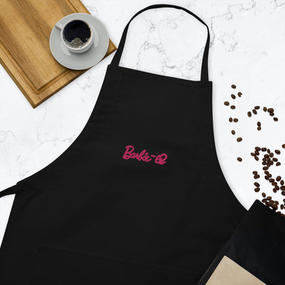 Barbie-Q Embroidered Apron